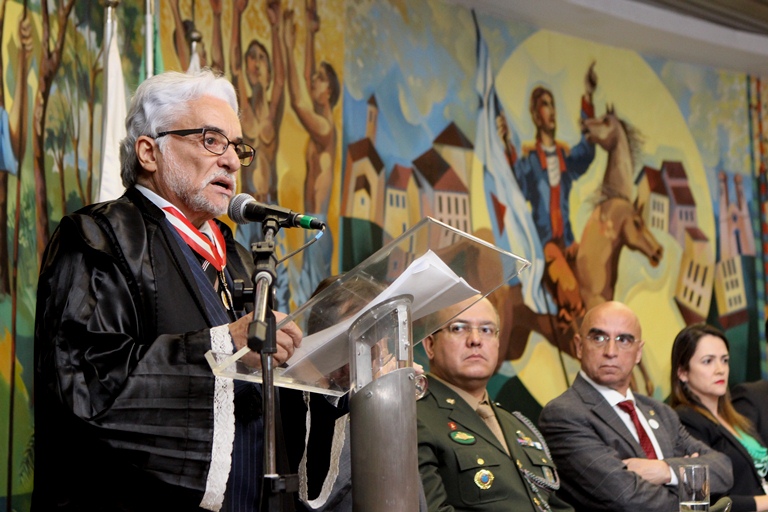 Wanderley Ávila: “a natureza das instituições é ser perene e para ser assim, precisam ser fortes e valorosas”. (Foto: Karina Camargos Coutinho)